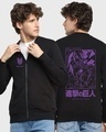 Shop Men's Black AOT Founding Titan Graphic Printed Sweatshirt-Front