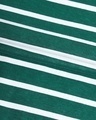 Shop Men's Green & White Striped Oversized Vest