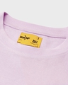 Shop Men's Purple Batman Logo Graphic Printed Oversized T-shirt