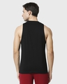 Shop Pack of 2 Men's Black & Red Deep Armhole Oversized Vest-Full