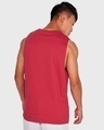 Shop Pack of 2 Men's Black & Red Deep Armhole Oversized Vest