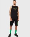 Shop Men's Black Hang Loose Relax Graphic Printed Vest-Design