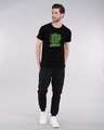 Shop Men's Black Hulk Fist (AVEGL) Graphic Printed T-shirt-Design