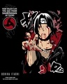 Shop Men's Black Itachi Moment Graphic Printed T-shirt