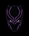 Shop Men's Black Panther Badge (AVL) Graphic Printed T-shirt-Full