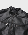 Shop Men's Black PU Jacket