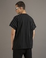 Shop Men Black Striped Monster Fit Vest-Design
