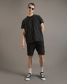 Shop Men Black Striped Monster Fit Vest-Full