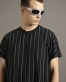 Shop Men Black Striped Monster Fit Vest