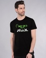 Shop Men's Black The Hulk (AVL) Graphic Printed T-shirt-Front
