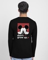 Shop Men's Black Trap Mickey (DL) Graphic Printed T-shirt-Design