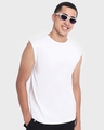 Shop Pack of 2 Men's Black & White Oversized Vest-Design