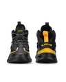 Shop Men's Black & Yellow Night Walker Sneakers