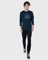 Shop Pack of 2 Men's Navy Blue Graphic Printed T-shirt-Full