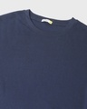 Shop Men's Blue Otaku Typography Oversized T-shirt
