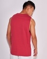 Shop Men's Red Boxy Fit Vest-Design