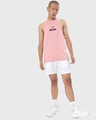 Shop Men's Pink Do Nothing Club Graphic Printed Oversized Vest-Full