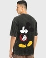 Shop Men's Acid Washed Classic Mickey Graphic Printed Oversized T-shirt-Design