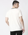 Shop Men Contrast Rib Printed Pocket White T-shirt-Full