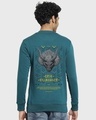 Shop Men's Deep Teal Killmonger Graphic Printed Sweatshirt-Design