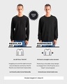 Shop Men's Black Eddys Big Stash Graphic Printed Oversized T-shirt-Full