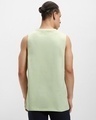 Shop Men's Green Oversized Vest-Full