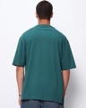 Shop Men Green Super Loose Fit T-shirt-Design