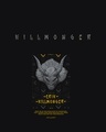 Shop Men's Black Killmonger Graphic Printed Oversized Vest