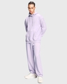 Shop Men's Lilac Oversized Hoodie-Full