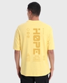 Shop Men's Yellow Hope Street Typography Oversized T-shirt-Design
