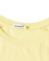 Shop Men's Yellow Vengeance Typography Apple Cut T-shirt