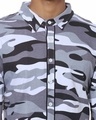 Shop Men Military Camouflage Casual Spread Shirt
