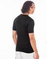Shop Men's Black Muscle Fit T-shirt-Design