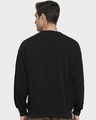 Shop Men's Black Nagato Graphic Printed Oversized Sweatshirt-Design