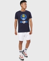Shop Men's Navy Blue Balance Baby Graphic Printed T-shirt-Design