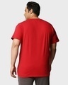 Shop Pack of 2 Men's Blue & Red Plus Size T-shirt