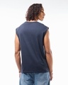 Shop Men's Blue Boxy Fit Vest-Design