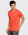 Shop Pack of 2 Men's Navy Blue & Red T-shirt-Design