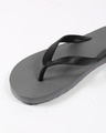 Shop Men Overcast Grey Plain Flip Flops