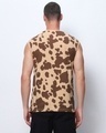 Shop Men's Brown Camo Printed Oversized Vest-Design
