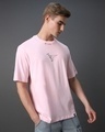 Shop Men's Pink Orig Graphic Printed Oversized T-shirt-Design