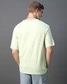 Shop Men's Green Gen Typography Oversized T-shirt-Full