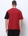 Shop Men's Red The Flashed Graphic Printed Oversized T-shirt-Design