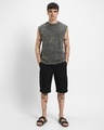 Shop Men's Grey Oversized Vest-Full