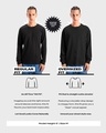 Shop Men's Blue Textured Oversized T-shirt-Design