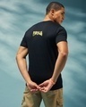 Shop Men's Black Parallel World Graphic Printed T-shirt-Design