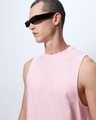 Shop Men's Pink Oversized Vest