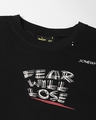 Shop Men's Black Typography Monster Fit T-shirt