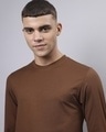 Shop Men's Brown T-shirt