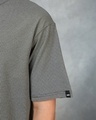 Shop Men's Black Textured Oversized T-shirt